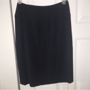 AUTHENTIC CHANEL BLACK PENCIL SKIRT SIZE 38